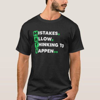 Camiseta Mejor Arte Matemático Para Hombres Mujeres Cálculo