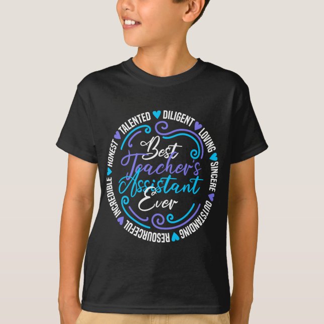Camiseta Mejor Asistente de Maestros de la Historia (Anverso)