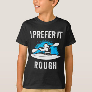 Camiseta Mejor Áspero Divertido Kayak de Aguas Bravas