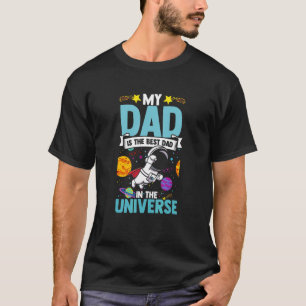 Camiseta Mejor astrónomo de papá planetas ciencia astronómi