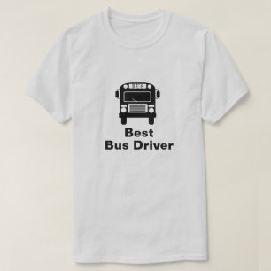 Camiseta Mejor Autobús Autobús Silhouette T-Shirt