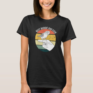 Camiseta Mejor Ave De Parrot De Budgie Dad Para Mascotas