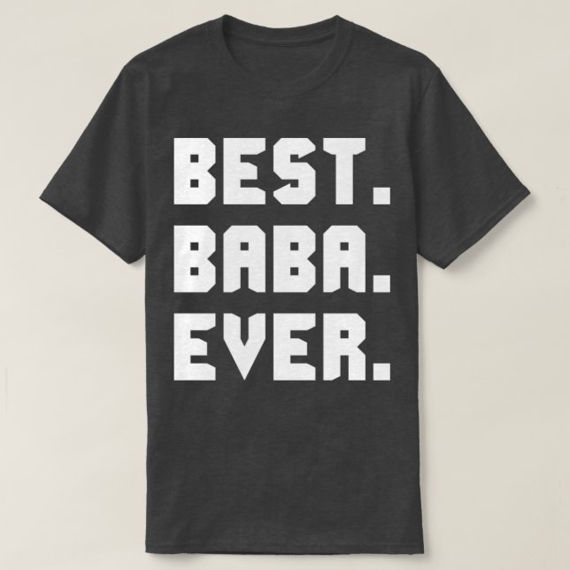 Camiseta Mejor Baba (Diseño del anverso)