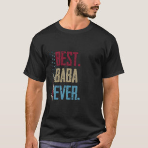 Camiseta Mejor Baba de la bandera estadounidense vintage de
