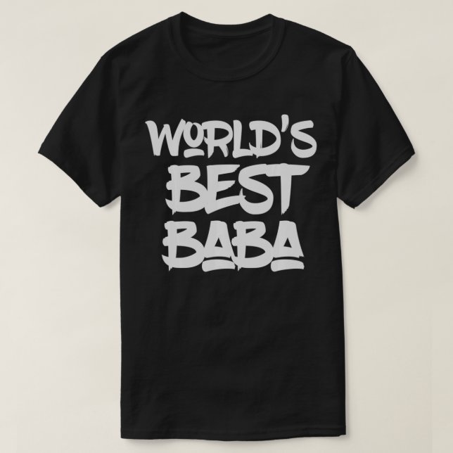Camiseta Mejor Baba Orgulloso y Buen Padre Tee (Diseño del anverso)