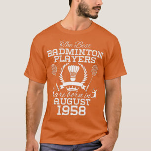 Camiseta Mejor Badminton en agosto de 1958