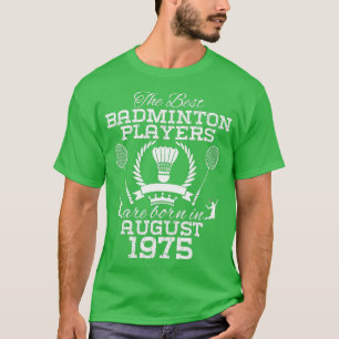 Camiseta Mejor Badminton en agosto de 1975
