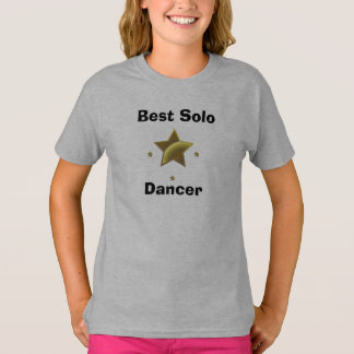 Camiseta Mejor bailarín individual