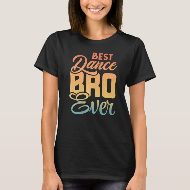 Camiseta Mejor bailarín retro (Anverso)