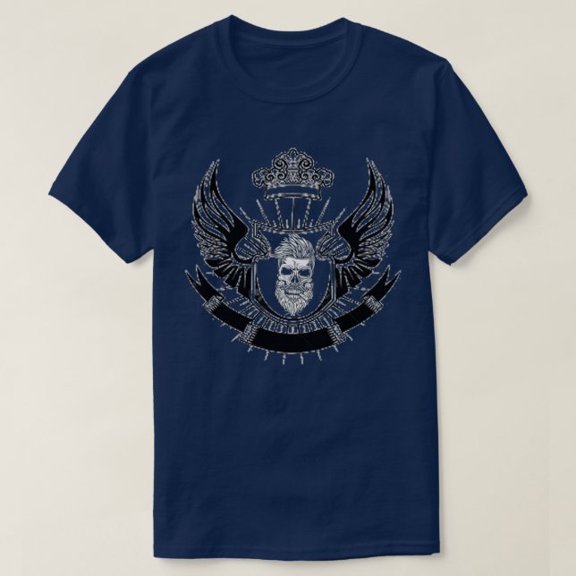 Camiseta mejor barba larga 35 (Diseño del anverso)