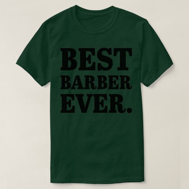 Camiseta Mejor Barber hasta 18 (Diseño del anverso)