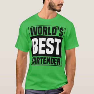 Camiseta Mejor Barman de Worldx27 7