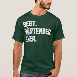 Camiseta Mejor Bartender Beer Beer Beer Barman Para Un Bar