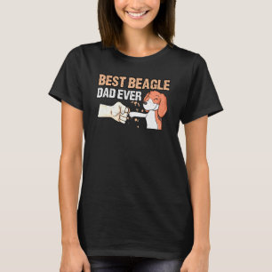 Camiseta Mejor Beagle Dad Daddy Dueño de Perro