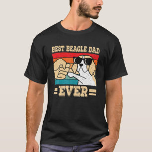Camiseta Mejor Beagle Dad Perro Gracioso