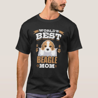 Camiseta Mejor Beagle Madre Dueña de Perro