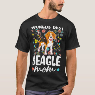 Camiseta Mejor Beagle Mom Dog del Mundo