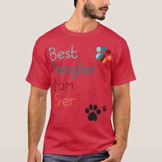 Camiseta MEJOR BENEFICIARIA MAMÁ QUE NUNCA te amo Beaglier 