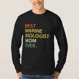 Camiseta Mejor Bióloga Marina Mamá del Océano Ever Biología