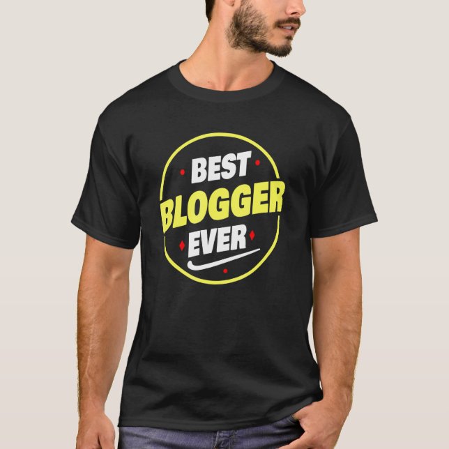 Camiseta Mejor Blogger que ha dicho blogger (Anverso)