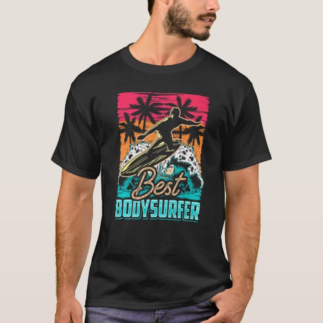 Camiseta Mejor Bodysurfer Bodysurf Hobby Bodysurfing Body S (Anverso)