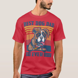 Camiseta Mejor Boer Dad Día del Padre de Perro Gracioso
