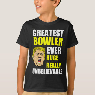 Camiseta Mejor bolichista divertido regalo de bolos de Dona