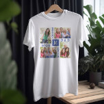 Camiseta Mejor Bono Papá Nunca 4 Foto<br><div class="desc">La mejor camiseta personalizada de Papá Noel - perfecta para el día del padre o el cumpleaños del padrastro. La plantilla de fotos está configurada para que usted cree su propio collage de fotos único con 4 de sus fotos familiares favoritas. Las fotos están divididas con la frase "mejor bonificación...</div>