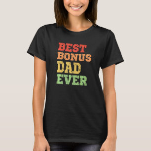 Camiseta Mejor Bono Papá Nunca Stepdad Distancia Retro Vint