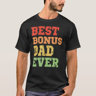 Camiseta Mejor Bono Papá Nunca Stepdad Distancia Retro Vint
