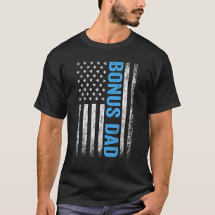 Camiseta Mejor Bono Para Los Hombres Papá Noel Bandera Esta