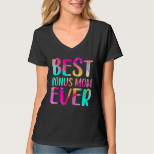 Camiseta Mejor Bono para Madre Cada Día Colorido Día de la