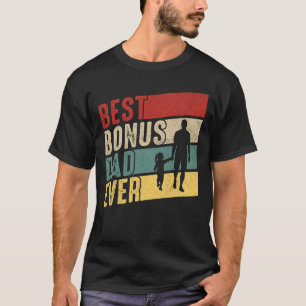 Camiseta Mejor Bonus Papá del Mundo Día del Padre Bonus Pap