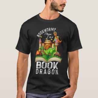 Camiseta Mejor Bookworm I_m A Book Dragon Costume Booka