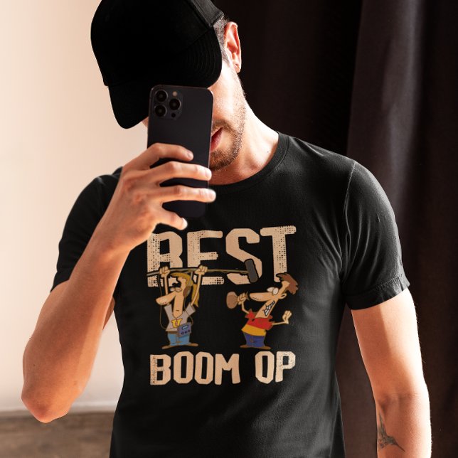 Camiseta Mejor Boom Op - Equipo de Cine (Subido por el creador)