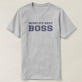 Camiseta Mejor Boss del mundo