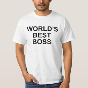 Camiseta Mejor Boss del mundo