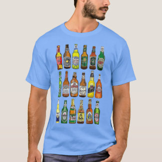 Camiseta Mejor Botellas de Cerveza T