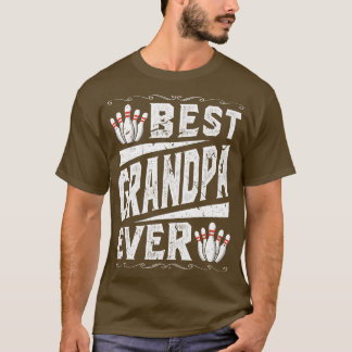 Camiseta Mejor Bowling del abuelo