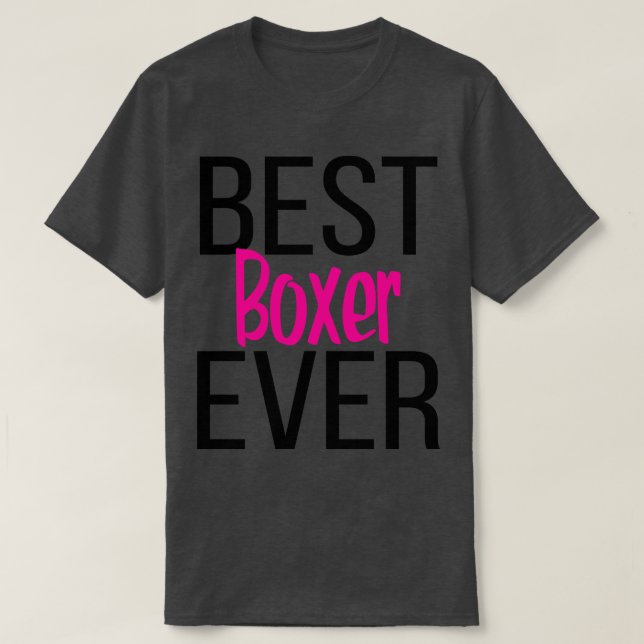 Camiseta Mejor Boxeador de la historia 2 (Diseño del anverso)