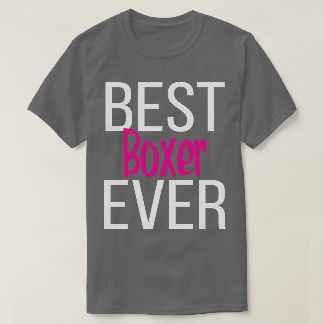Camiseta Mejor Boxeador de la historia 3 (Diseño del anverso)