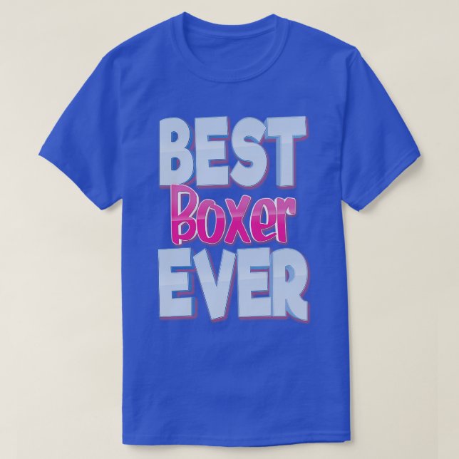 Camiseta Mejor Boxeador de la historia 5 (Diseño del anverso)