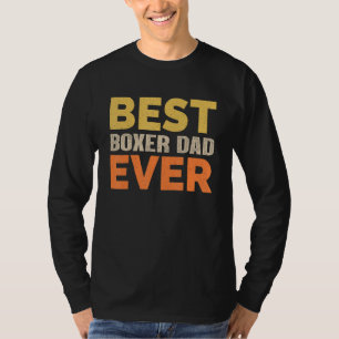 Camiseta Mejor Boxeador Papá Que Diga Curiosamente Retro B