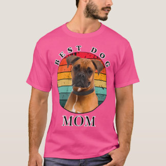 Camiseta Mejor Boxer Mamá Perro
