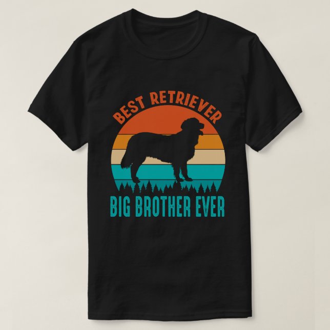 Camiseta Mejor BROTHER BIG BROTHER jamás Vintage (Diseño del anverso)