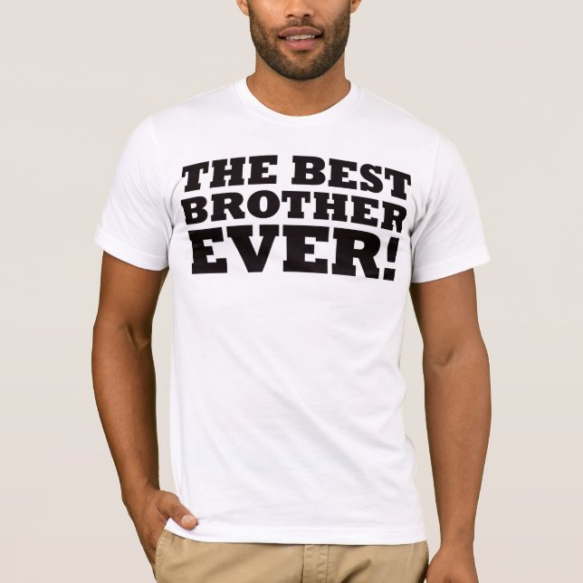 Camiseta Mejor Brother nunca (Anverso)