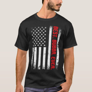 Camiseta Mejor Bubba de EEUU Bandera de EEUU Regalos de cos