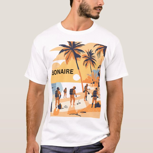Camiseta Mejor buceo en bonaire (Anverso)