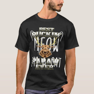 Camiseta Mejor Buckin' Papaw Caza de ciervos Bucking Fathe