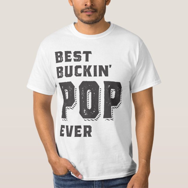 Camiseta Mejor Buckin' Pop jamás (Anverso)